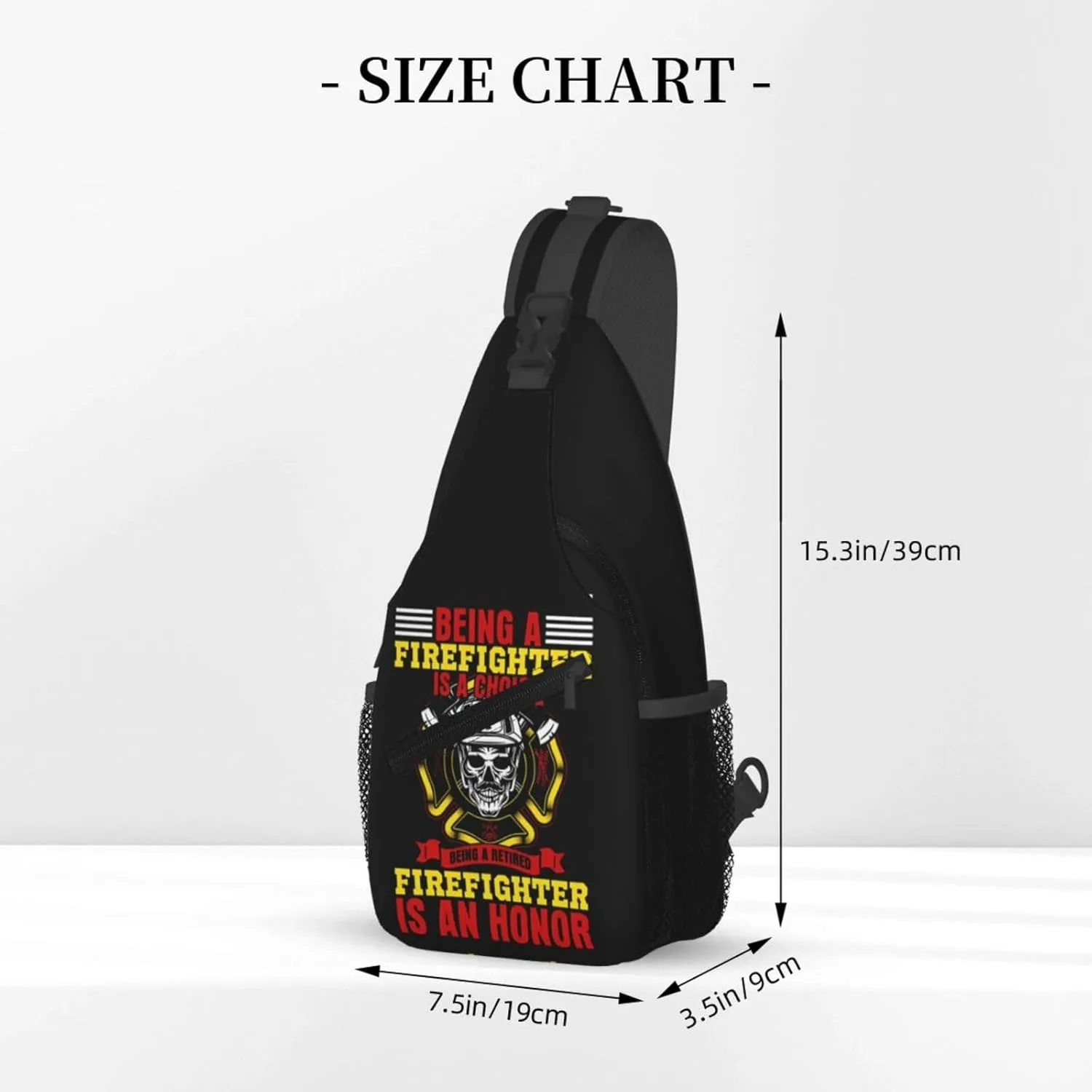 I Am A Veteran My Oath Of Enlistment Sling Bag Adjustable Crossbody Bag Casual Chest Bags Travel Shoulder Backpack