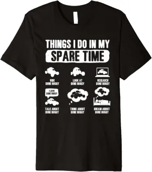 I Do In My Spare Time Beach Sand Race Racing Car Dune Buggy Premium T-Shirt