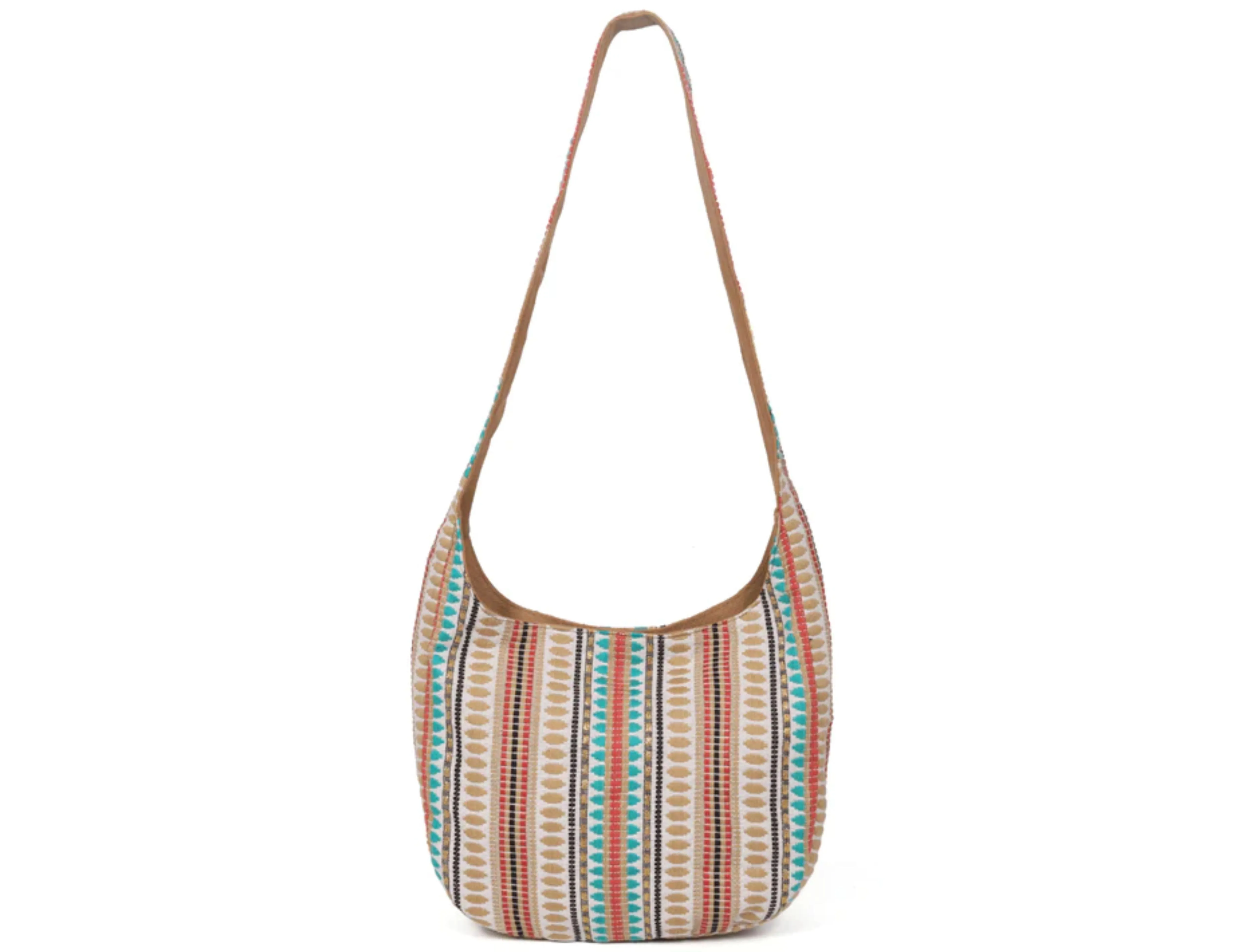 Illinois Jacquard Reversible Sling Bag