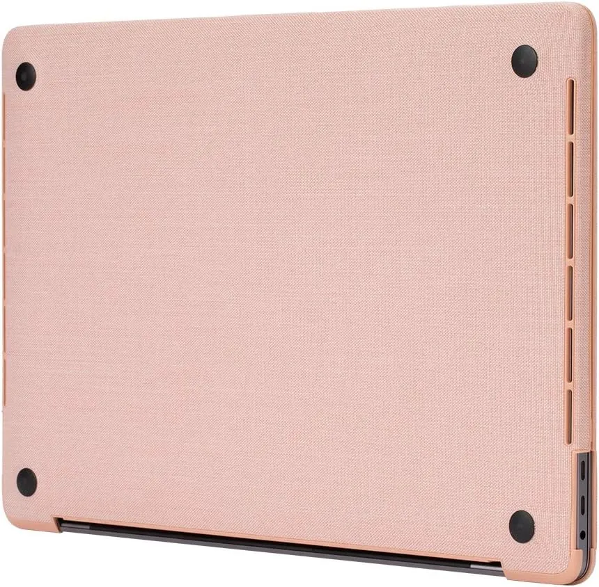 Incase Textured Hardshell Woolenex - MacBook Pro 16 inch Case - 2020, 2019 - MacBook Case, Laptop Cover, Protective Hard Shell, Scratch Resistant, Lightweight (Blush Pink)