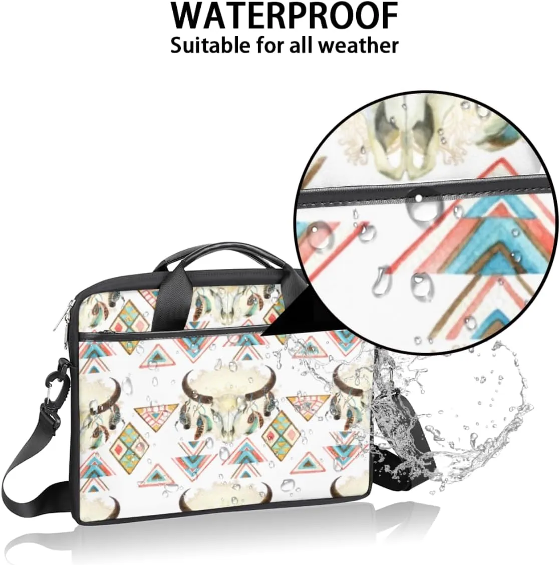 Interesting Sports Texture Laptop Shoulder Bag for Tablet Computer Notebook Sleeve Messenger Carrying Case Briefcase Tote