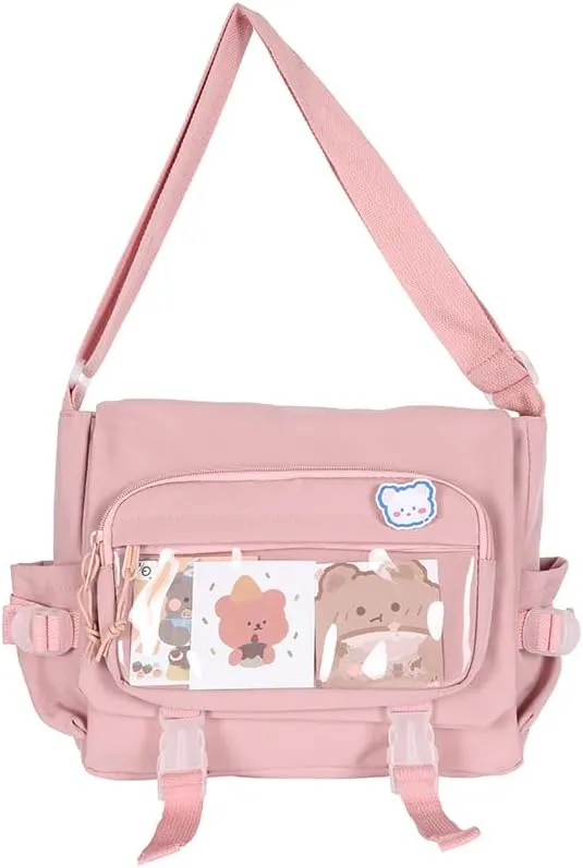 Ita Cute Cosplay Crossbody Shoulder Bag - Messenger Tote - Japanese Uniforms