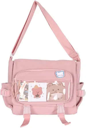 Ita Cute Cosplay Crossbody Shoulder Bag - Messenger Tote - Japanese Uniforms