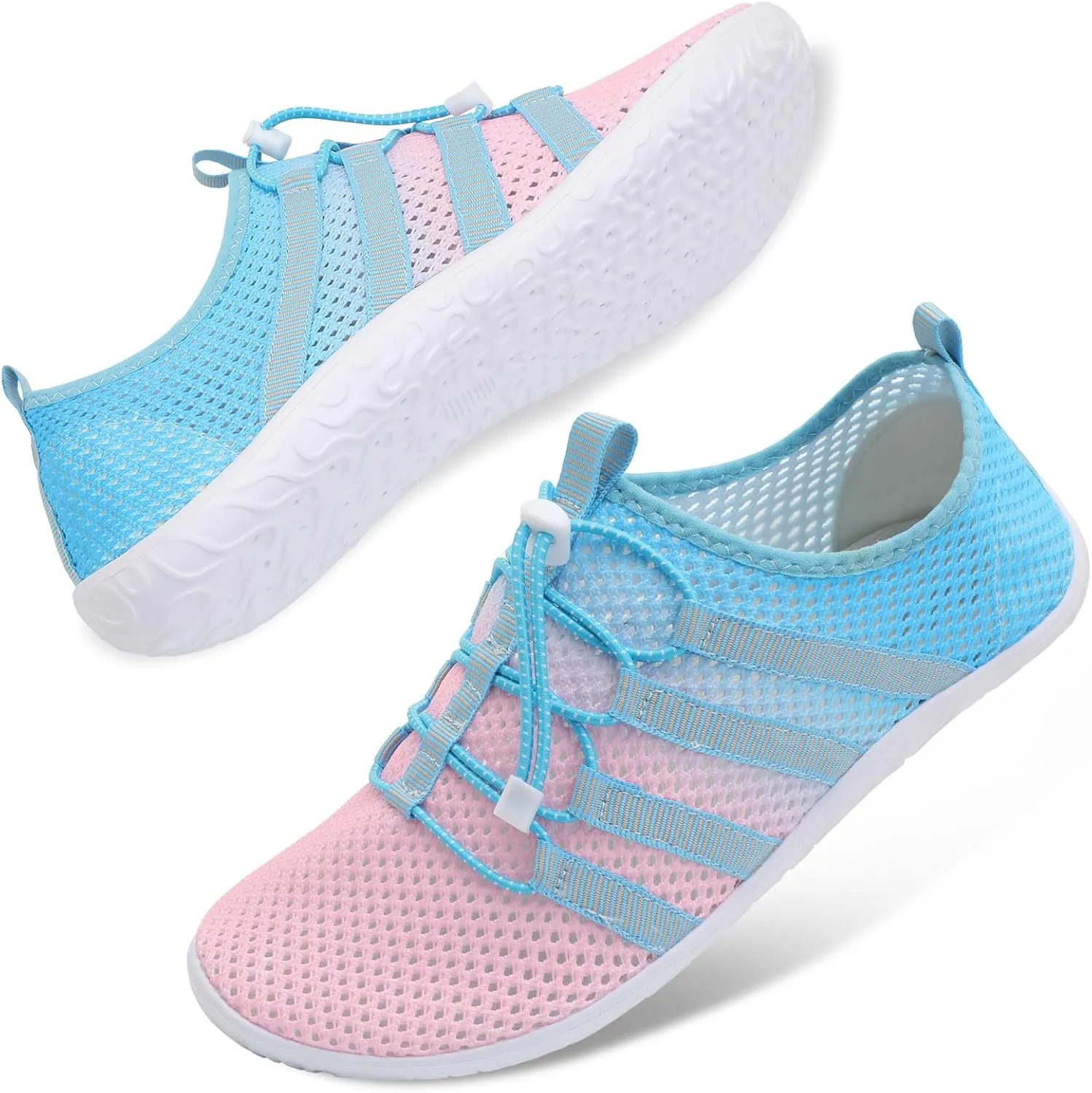 JIASUQI Athletic Hiking Beach Water Shoes Barefoot Aqua Swim Sports Walking Shoes for Women Men