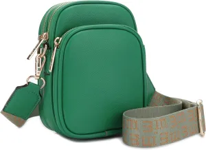 Josie Triple Zip Crossbody Bag