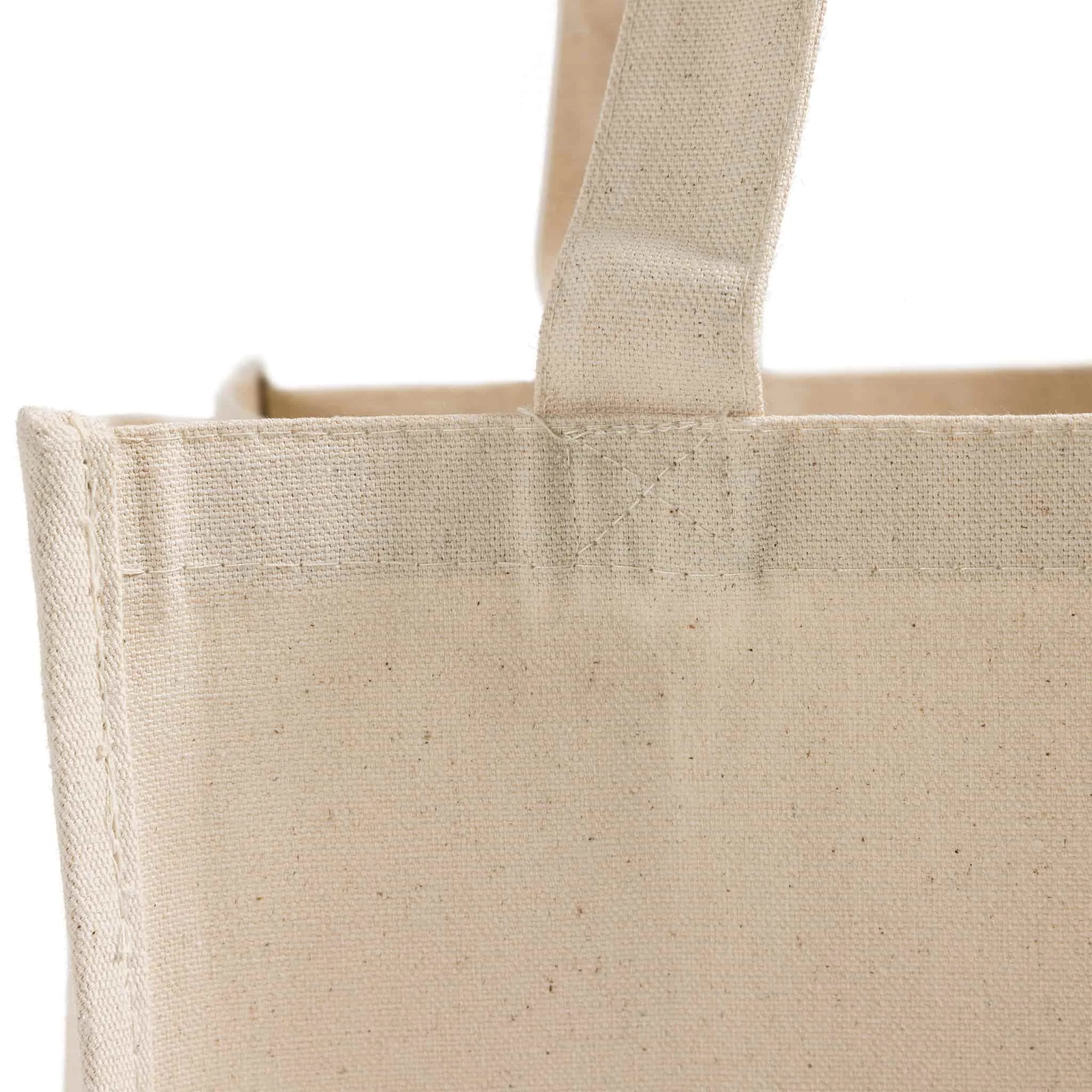 Jumbo Size Heavy Canvas Bags Shopper Tote Bag - TF254