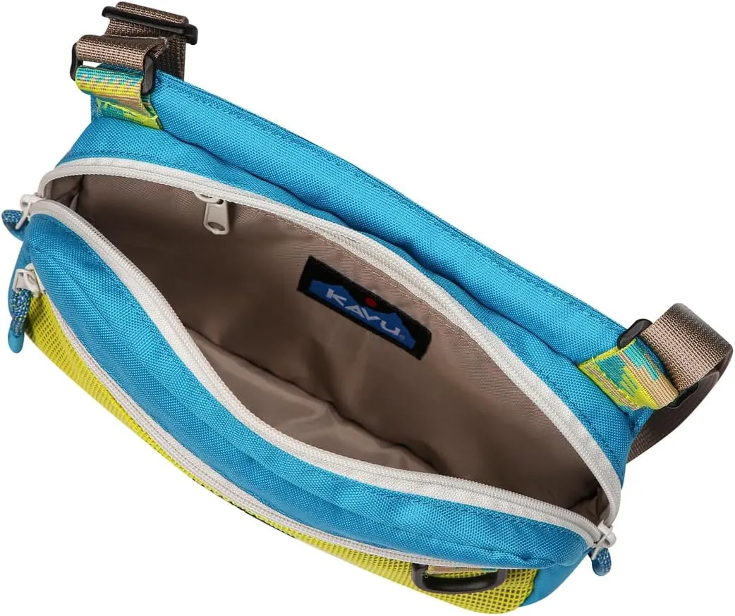 KAVU Delray Beach Crossbody Bag Lightweight Mesh Beach Pack
