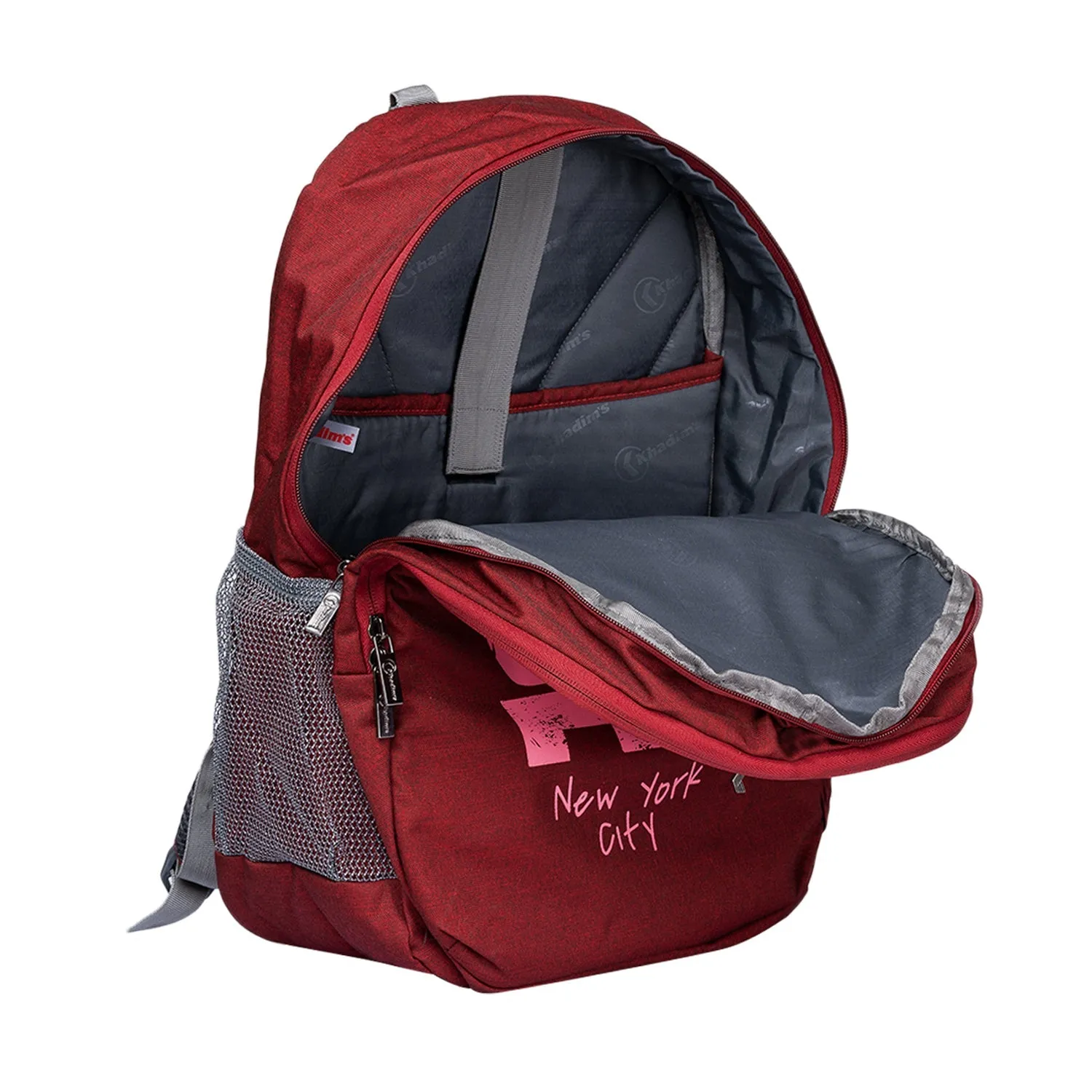 Khadim Casual Backpack with Laptop Sleeve for Unisex