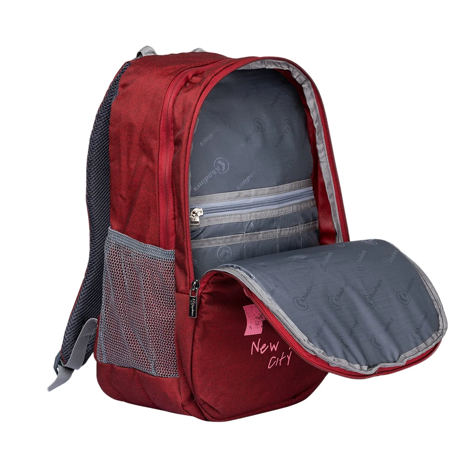 Khadim Casual Backpack with Laptop Sleeve for Unisex
