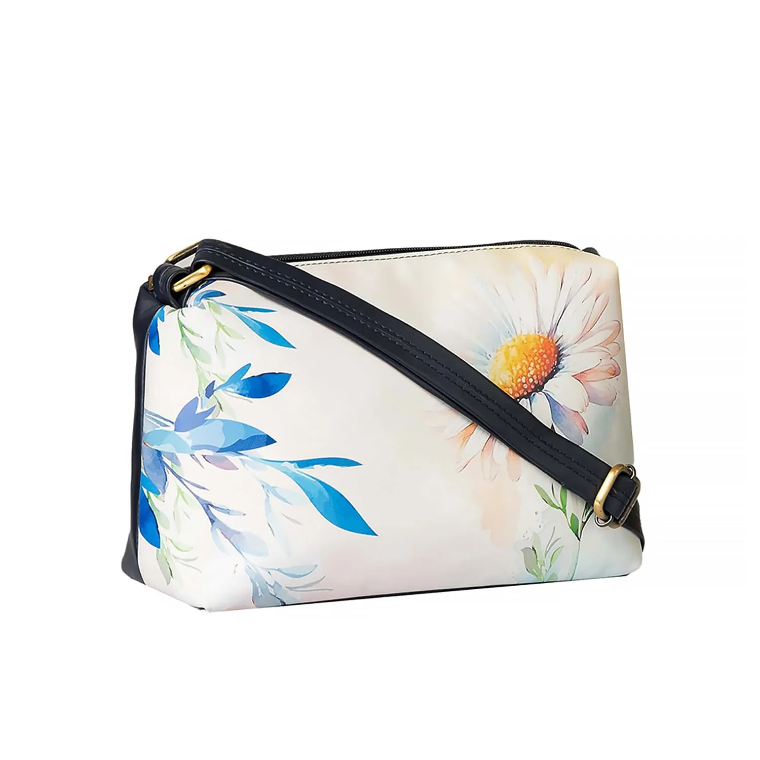 Khadim Crossbody Sling Bag with Adjustable Long Strap for Women
