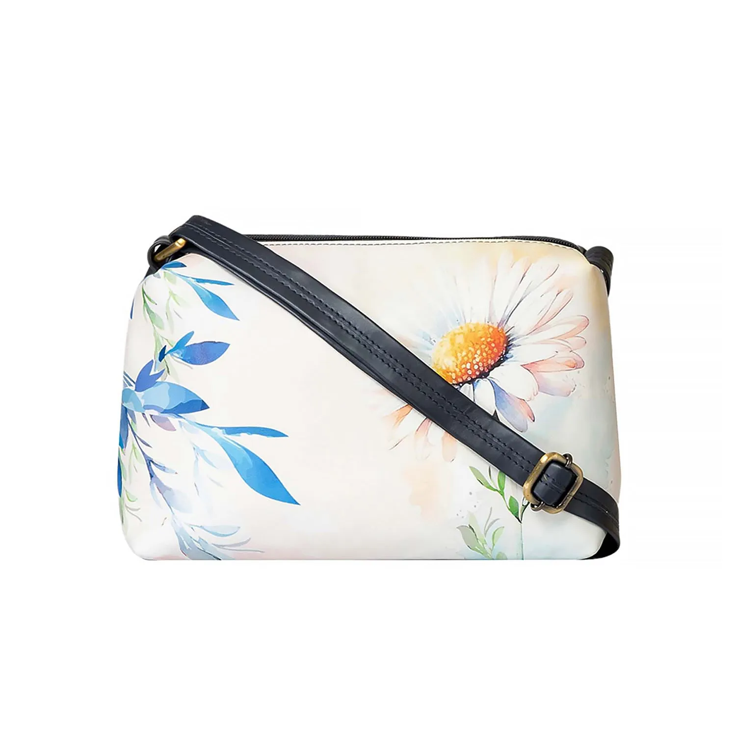 Khadim Crossbody Sling Bag with Adjustable Long Strap for Women