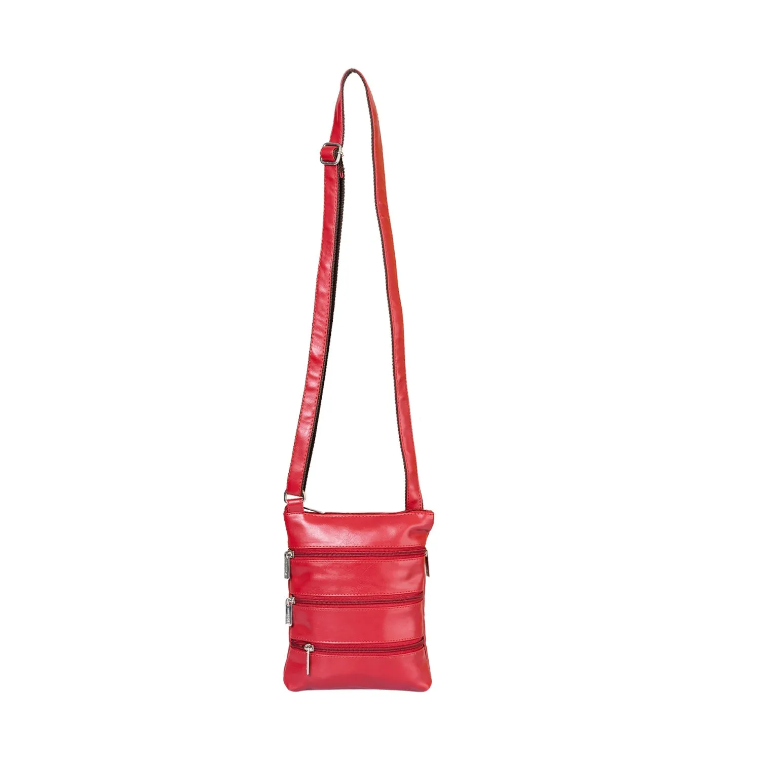 Khadim Crossbody Sling Bag with Adjustable Long Strap for Women