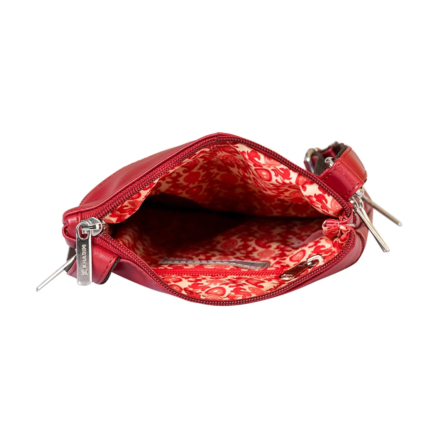 Khadim Crossbody Sling Bag with Adjustable Long Strap for Women
