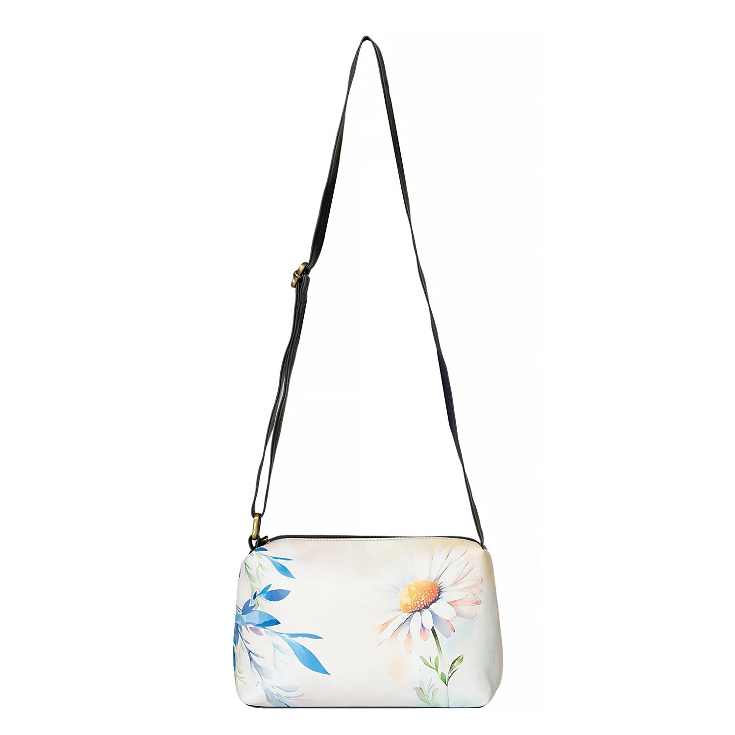 Khadim Crossbody Sling Bag with Adjustable Long Strap for Women