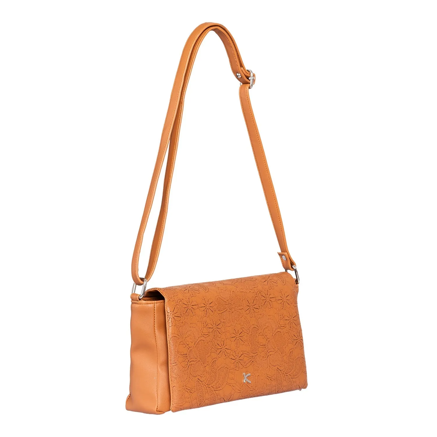 Khadim Sling Bag Purse with Adjustable Long Strap for Women