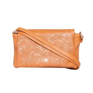 Khadim Sling Bag Purse with Adjustable Long Strap for Women