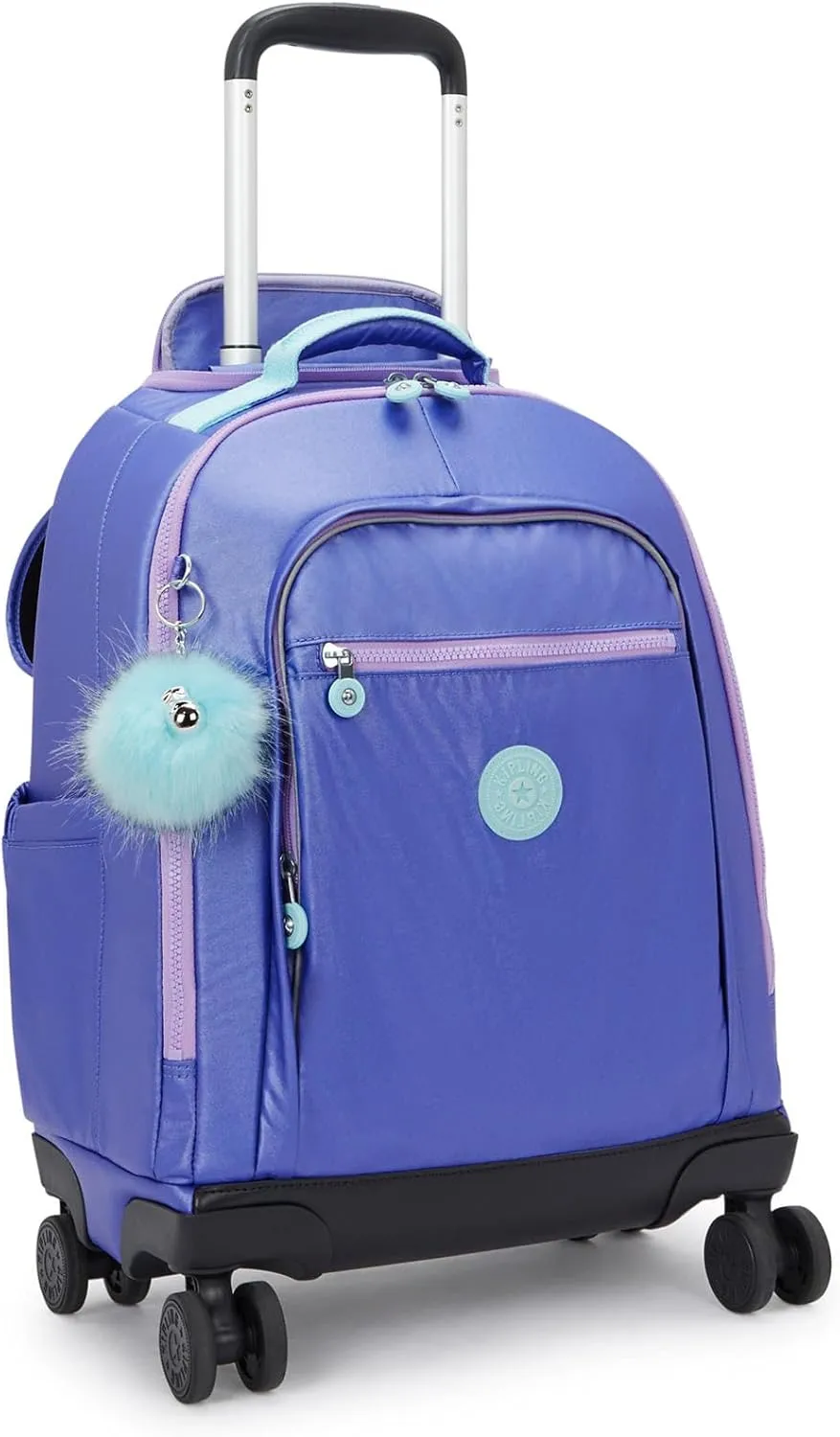 Kipling New Zea Metallic 15" Laptop Rolling Backpack