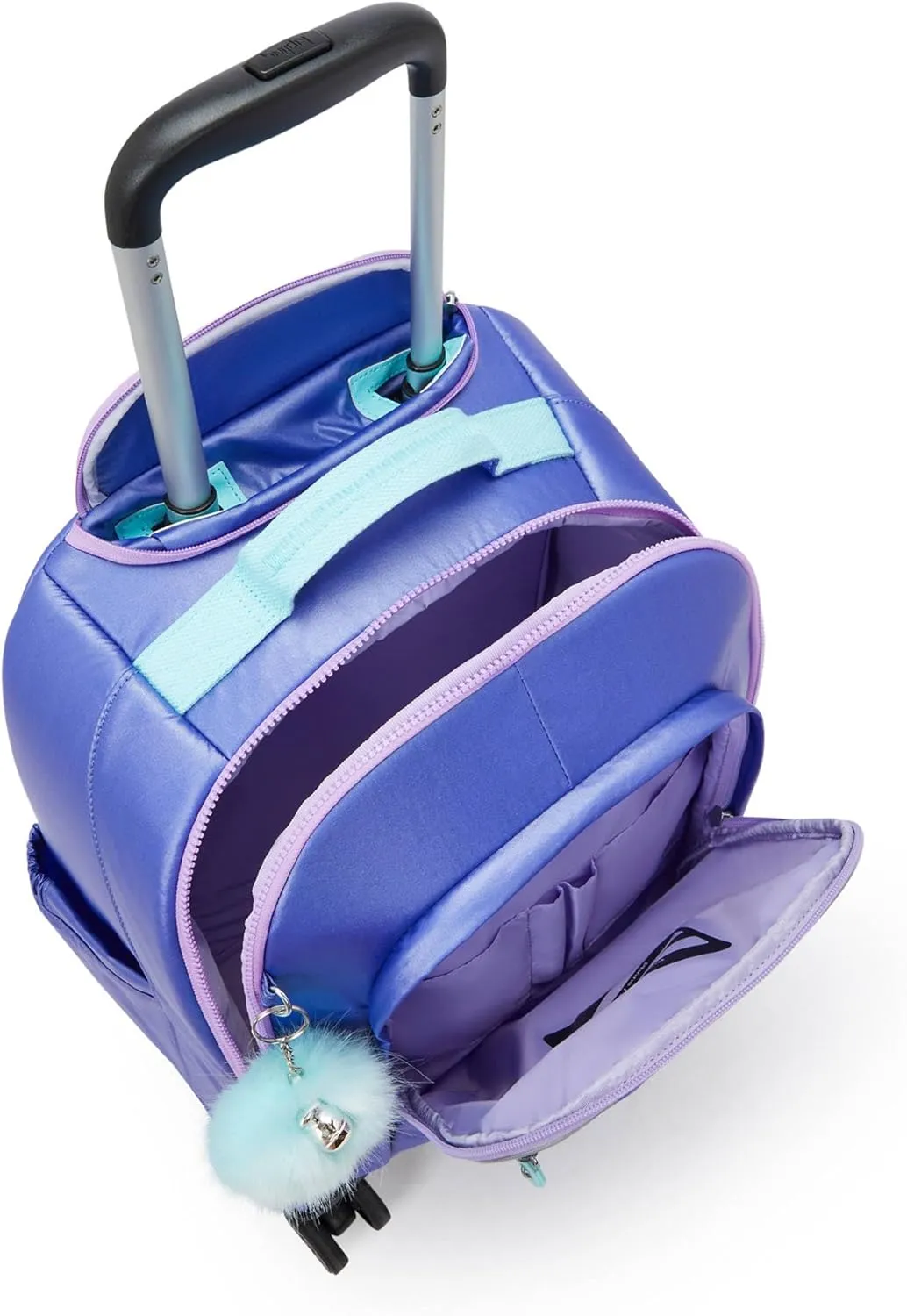 Kipling New Zea Metallic 15" Laptop Rolling Backpack