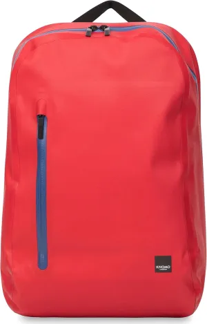 KNOMO Harpsden 15" Waterproof Laptop Business Backpack Lightweight Computer Dry Bag Waterproof Zipper Red