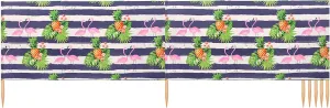LAEX001 Beach Screen with Wooden Pole Practical Beach Accessory
