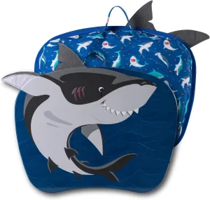 LAPGEAR Lap Pets Lap Desk for Lil' Kids - Shark - Fits up to 11.6 Inch Laptops - Style No. 46753