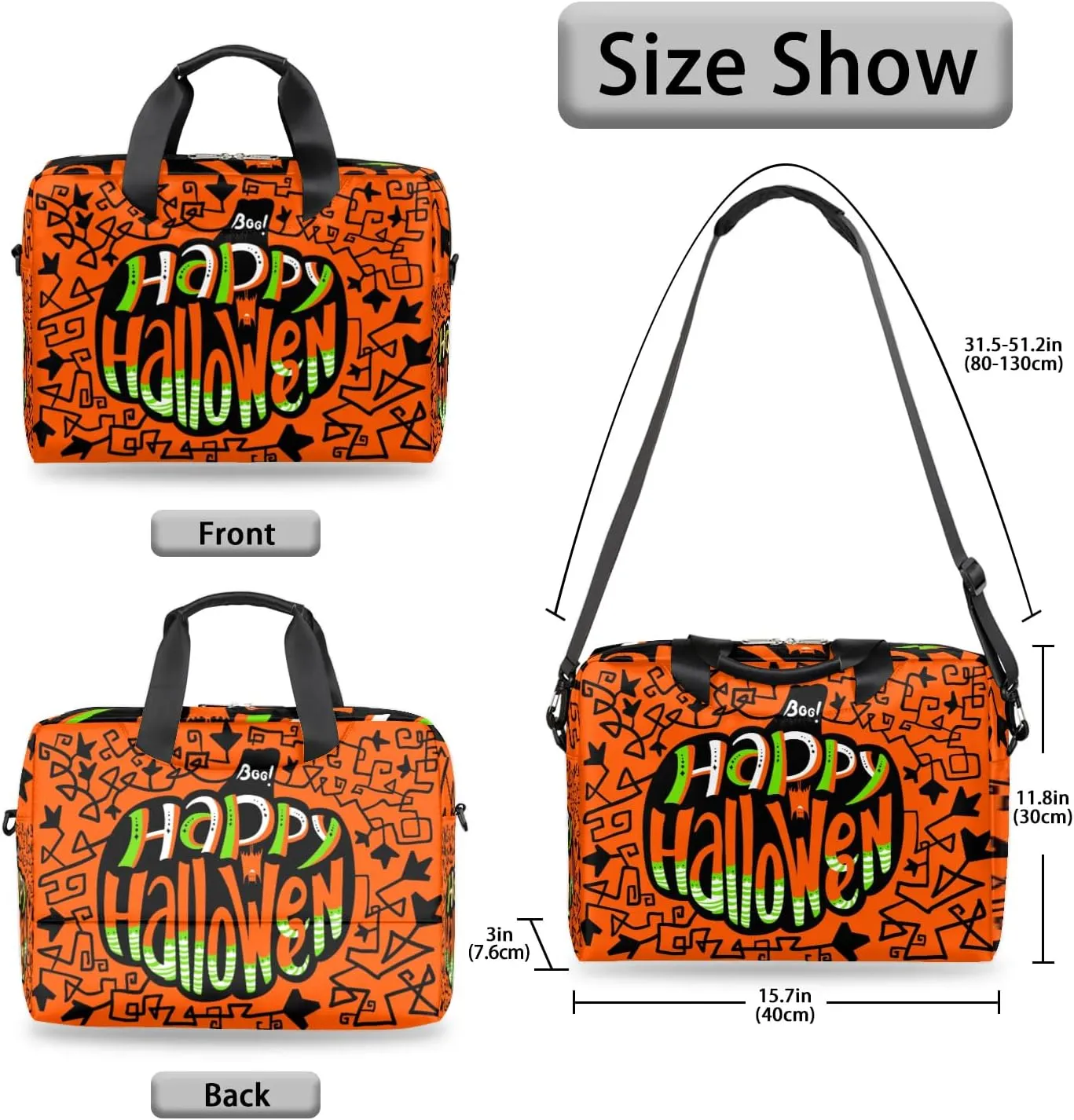 Laptop Bag 15.6 Inch Laptop Sleeve Case for Men Women Briefcase Messenger Bag 16 Inch Computer Shoulder Bag