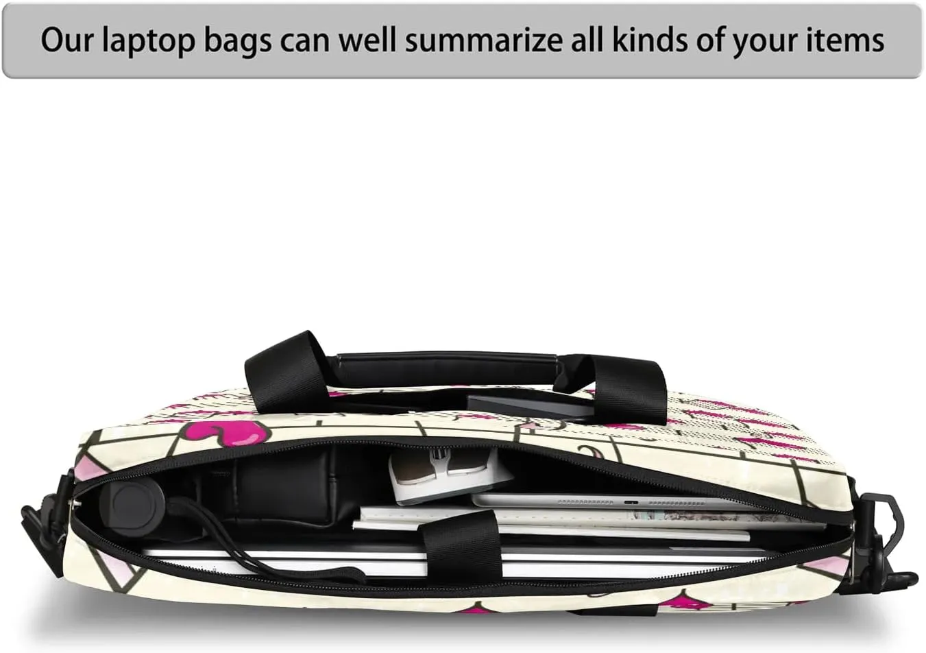 Laptop Bag 15.6 Inch Laptop Sleeve Case for Men Women Briefcase Messenger Bag 16 Inch Computer Shoulder Bag