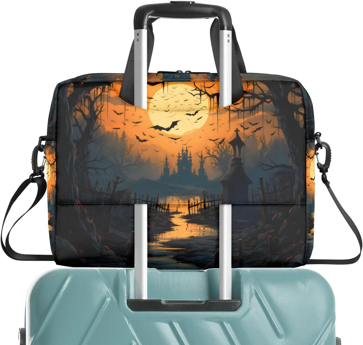 Laptop Bag 15.6 Inch Laptop Sleeve Case with Shoulder Straps Computer Slim Briefcase for Men and Women