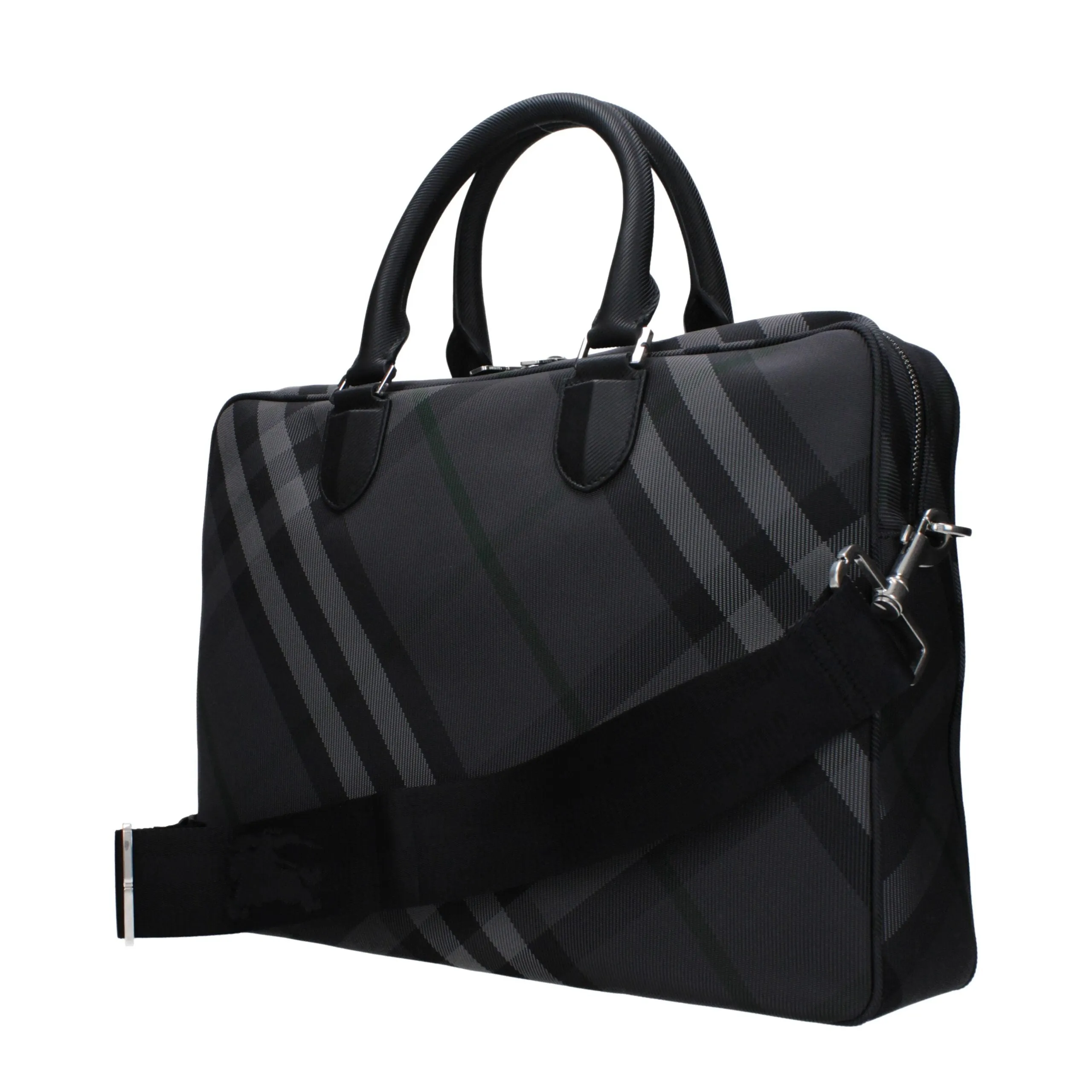 Laptop Business Fabric Burberry Full product lineup &Amp; Bag Reduced cost Gray