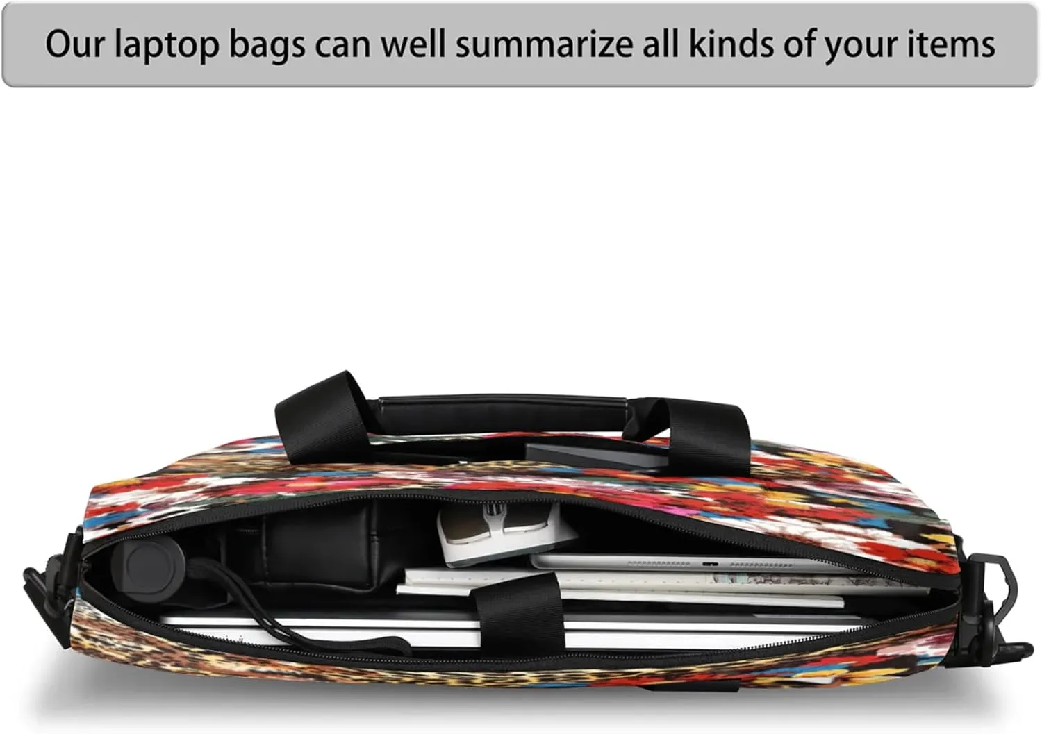Laptop Carrying Case, Laptop and Tablet, Sleek Design, Water-Repellent Fabric, Business Casual, Casual Toploader
