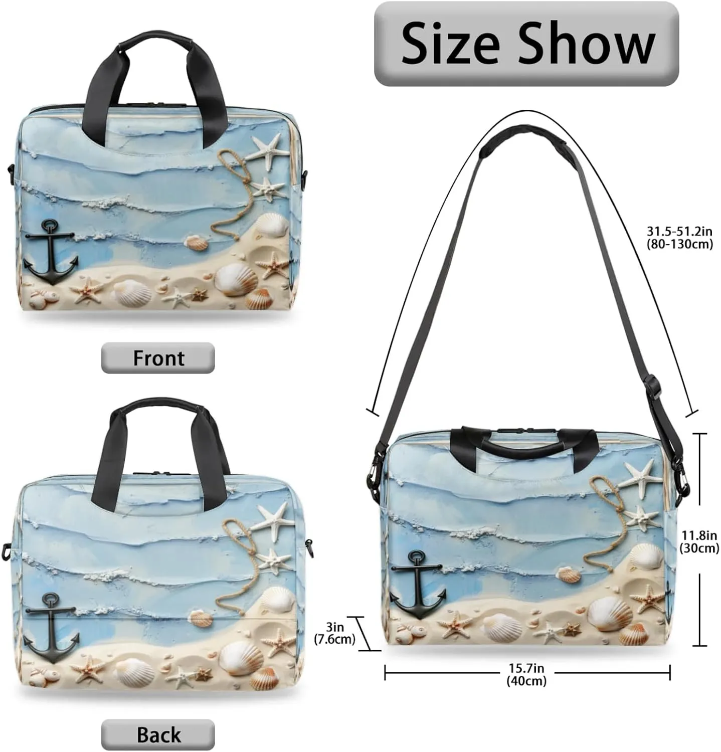 Laptop Carrying Case, Laptop and Tablet, Sleek Design, Water-Repellent Fabric, Business Casual, Casual Toploader