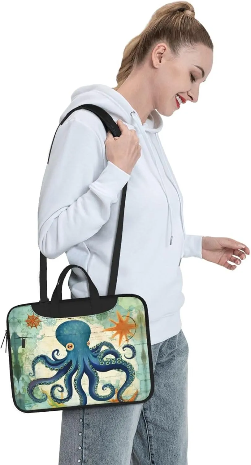 Laptop Crossbody Bag fit,Little Snowman Handbag CrossbodyBag, Suitable for Office School Travel