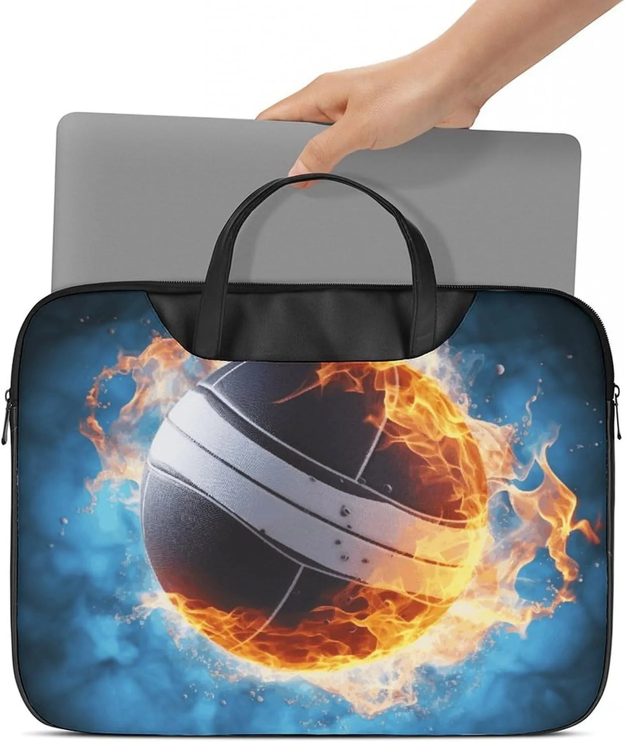 Laptop Shoulder Bag 16.5 Inch Laptop Bag Lovely Alpaca Computer Bag Messenger Bag for Men Women