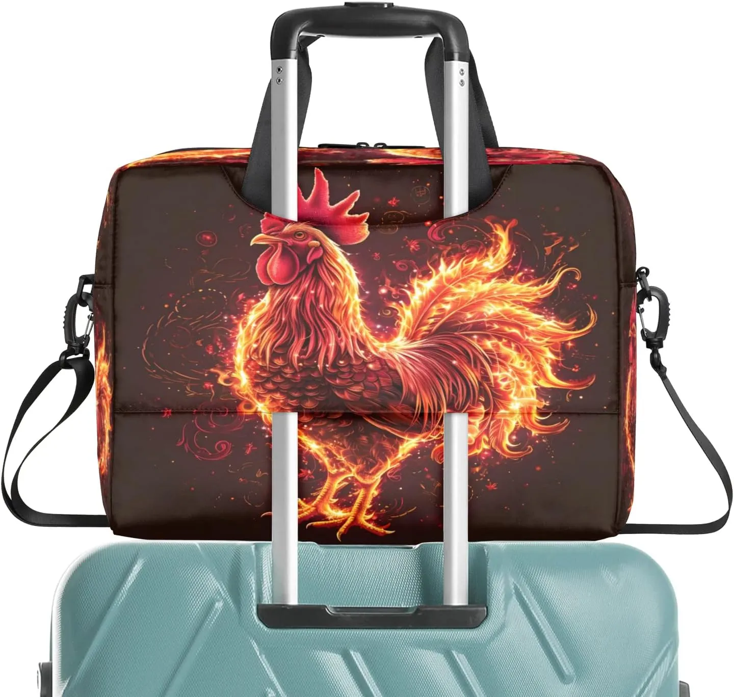 Laptop Shoulder Bag Compatible with Handle, Messenger Shoulder Case for Laptop or Tablet, Laptop Carrying Case