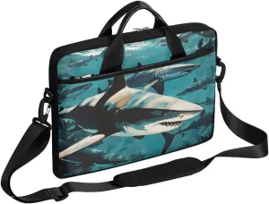 Laptop Shoulder Bag Computer Bag 13-15 Inches Laptop Carrying Case with Shoulder Strap for Women Men