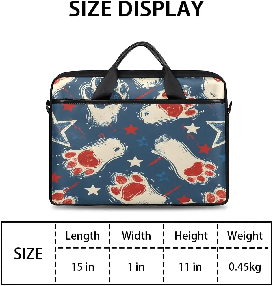 Laptop Shoulder Bag Computer Bag 13-15 Inches Laptop Carrying Case with Shoulder Strap for Women Men