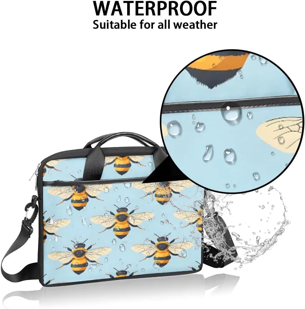Laptop Shoulder Bag Computer Bag 13-15 Inches Laptop Carrying Case with Shoulder Strap for Women Men