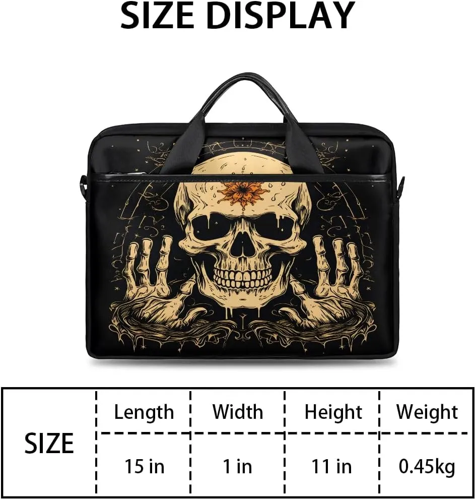Laptop Shoulder Bag Computer Bag 13-15 Inches Laptop Carrying Case with Shoulder Strap for Women Men