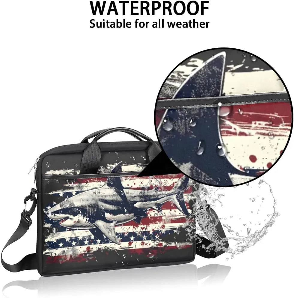 Laptop Shoulder Bag Computer Bag 13-15 Inches Laptop Carrying Case with Shoulder Strap for Women Men
