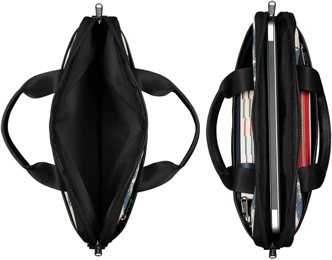 Laptop Shoulder Bag Computer Bag 13-15 Inches Laptop Carrying Case with Shoulder Strap for Women Men