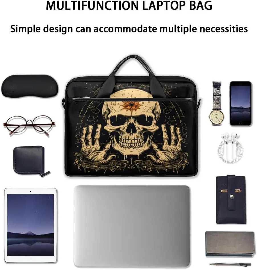 Laptop Shoulder Bag Computer Bag 13-15 Inches Laptop Carrying Case with Shoulder Strap for Women Men