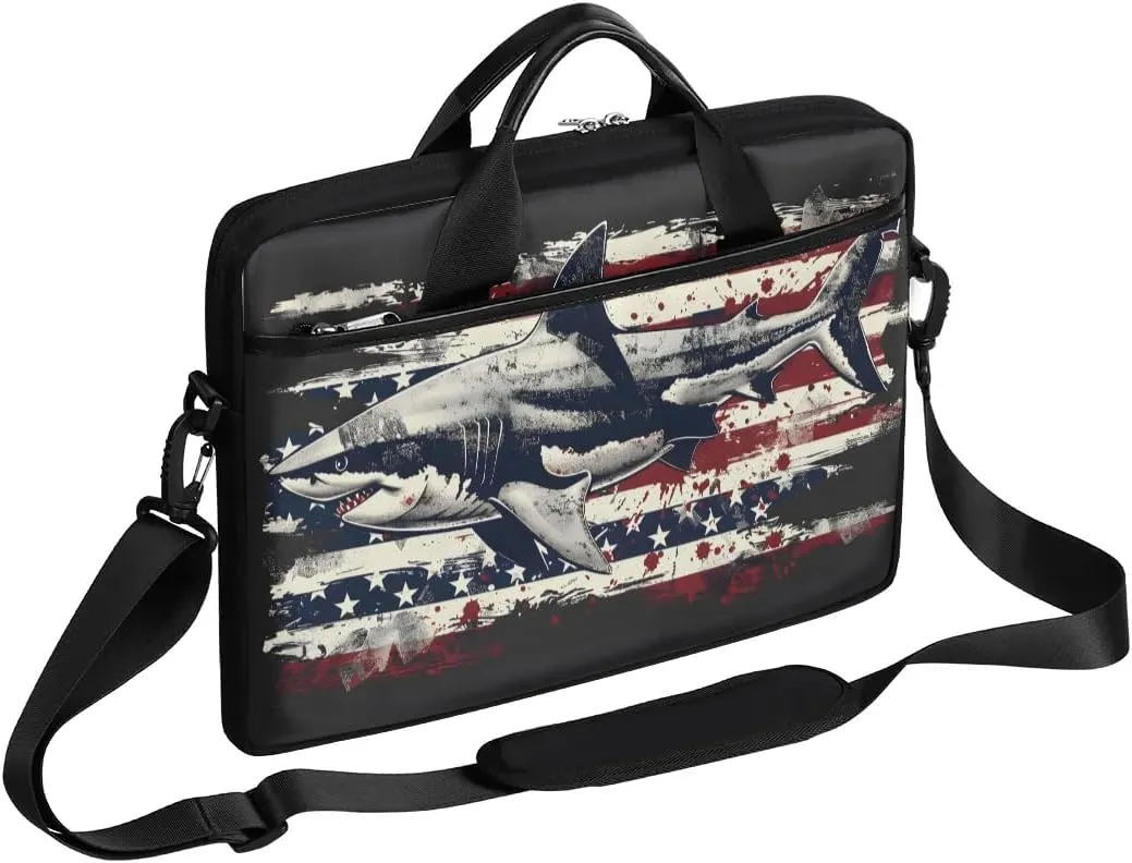 Laptop Shoulder Bag Computer Bag 13-15 Inches Laptop Carrying Case with Shoulder Strap for Women Men