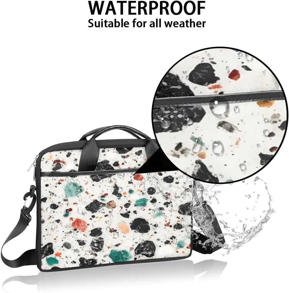 Laptop Shoulder Bag Computer Bag 13-15 Inches Laptop Carrying Case with Shoulder Strap for Women Men