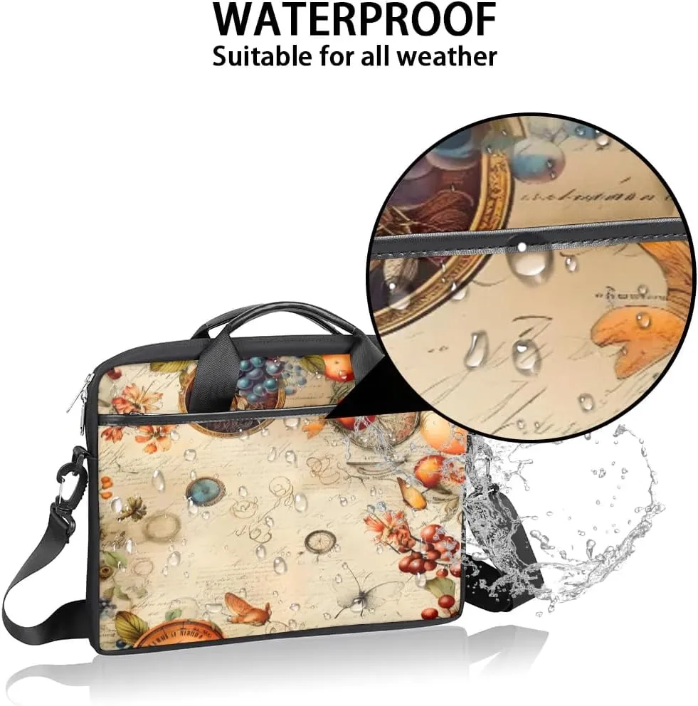 Laptop Shoulder Bag Computer Bag 13-15 Inches Laptop Carrying Case with Shoulder Strap for Women Men