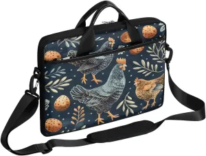 Laptop Shoulder Bag Computer Bag 13-15 Inches Laptop Carrying Case with Shoulder Strap for Women Men