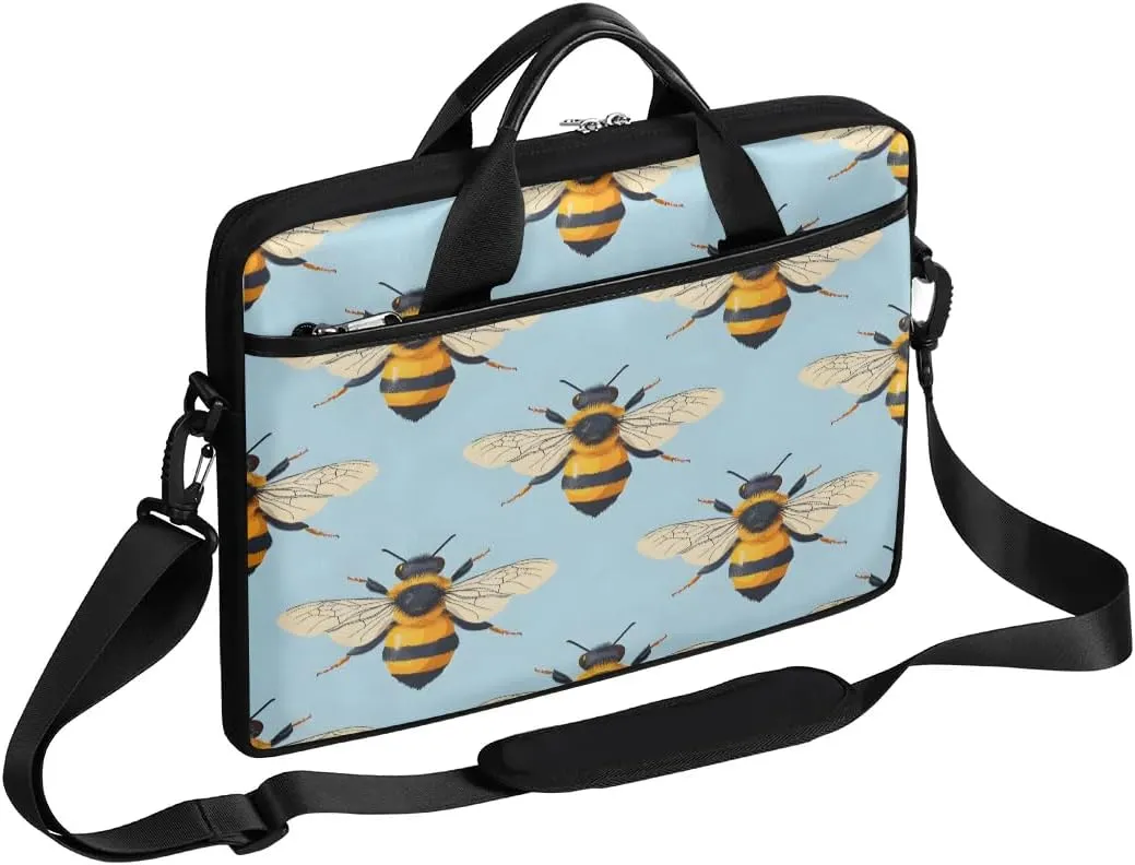 Laptop Shoulder Bag Computer Bag 13-15 Inches Laptop Carrying Case with Shoulder Strap for Women Men