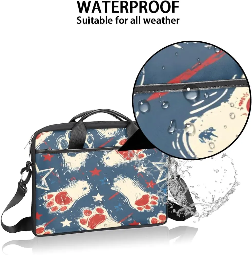 Laptop Shoulder Bag Computer Bag 13-15 Inches Laptop Carrying Case with Shoulder Strap for Women Men