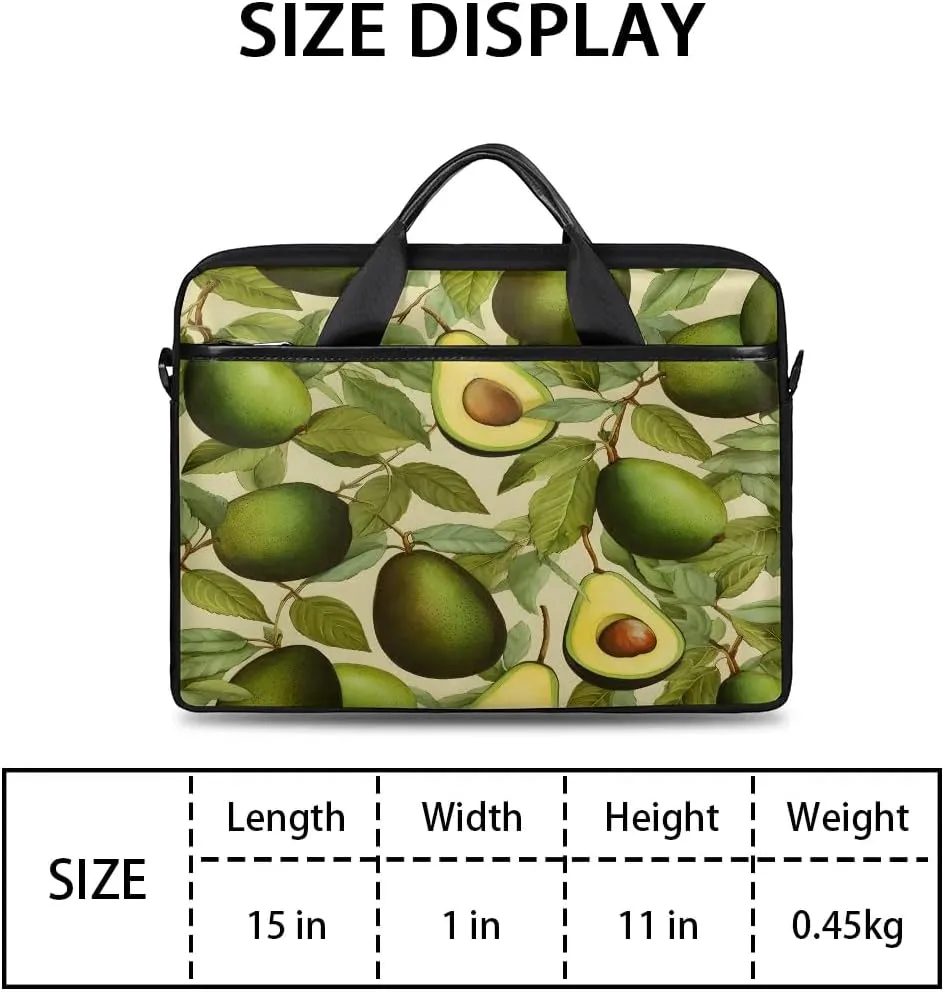 Laptop Shoulder Bag Computer Bag 13-15 Inches Laptop Carrying Case with Shoulder Strap for Women Men