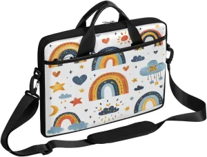 Laptop Shoulder Bag for 13-15 Inch Waterproof Laptop Sleeve Case Bag Slim Computer Carry Case Computer Cases for Laptops