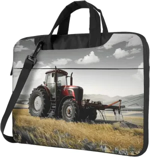Laptop Tote Bag Tractor Agriculture Quiet Printed Travel Business Computer Bag Work Bag for Men Women